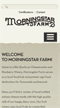 Mobile Screenshot of morningstarfarm.ca