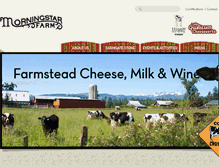 Tablet Screenshot of morningstarfarm.ca